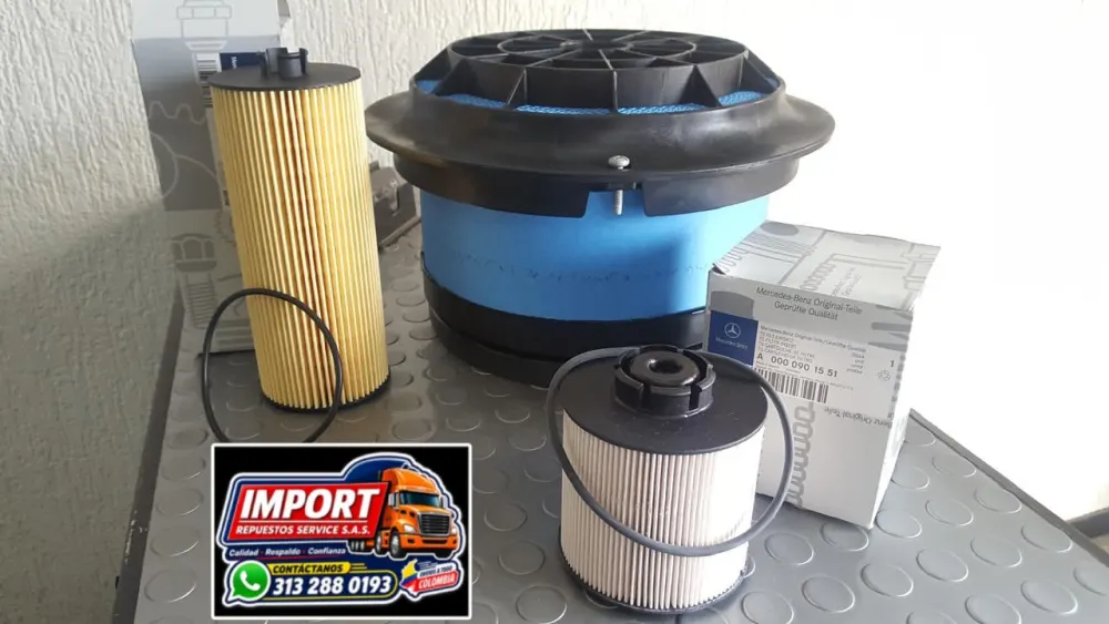 Filtros aceite, aire y combustible